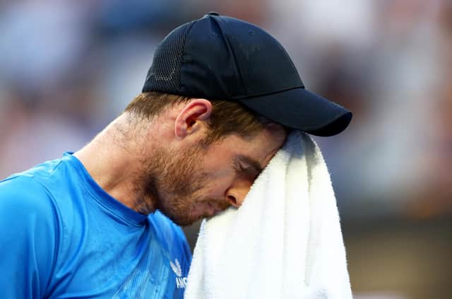 Andy Murray's Australian Open campaign ended at the second-round stage.