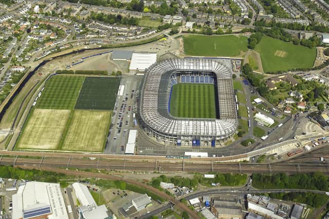 Could open space near Murrayfield Stadium be used for festivals? (Picture: Ken Whitcombe)
