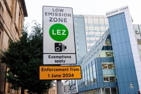 Enforcement of the LEZ in Glasgow began on June 1 last year, with Edinburgh, Aberdeen and Dundee due to follow suit in the next few days