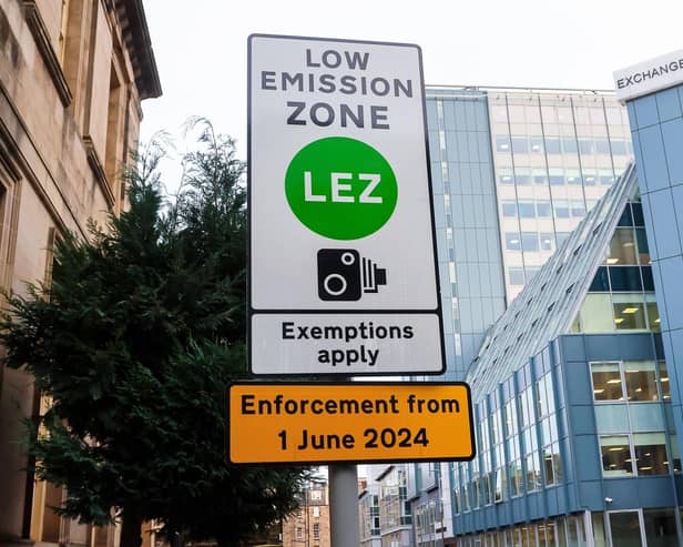 Enforcement of the LEZ in Glasgow began on June 1 last year, with Edinburgh, Aberdeen and Dundee due to follow suit in the next few days