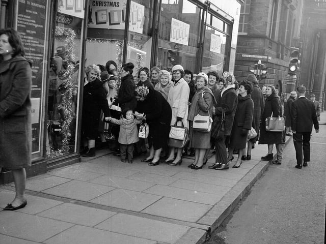 Fifers do their Christmas shopping at Blair's in Nicolson Street, Edinburgh