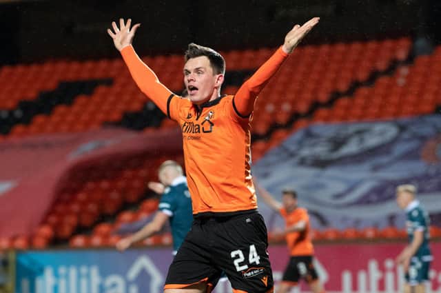 Dundee United striker Lawrence Shankland. Picture: SNS