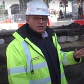 City Archaeologist John Lawson discussed the incredible discovery on the Trams to Newhaven weekly vlog on YouTube.