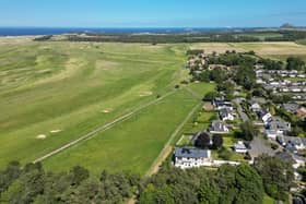 Properties at he Fairways in Gullane have stunning views over the hallowed links of Muirfield