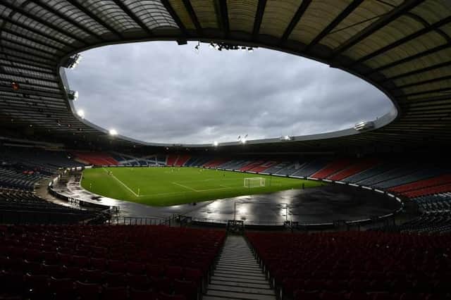 Hampden will be empty for the Scottish Cup final which has been rescheduled from May 8, to May 22 (Photo by Ross MacDonald / SNS Group)