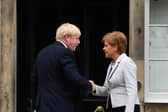 Nicola Sturgeon and Boris Johnson have, in different ways, created issues for their successors as First Minister and Prime Minister (Picture: Jeff J Mitchell/Getty Images)