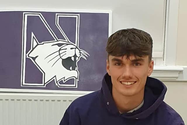 Cameron Adam, an 18-year-old left-hander who plays his golf at Royal Burgess, has signed to start at Northwestern University at the beginning of the 2021/22 season