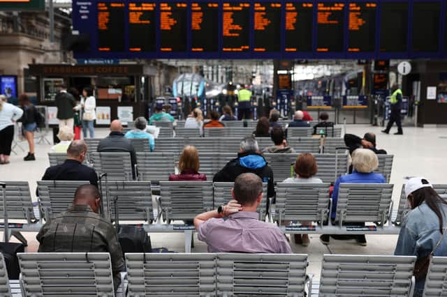 Railway announcements can have an evocative, poetic quality (Picture: Jeff J Mitchell/Getty Images)