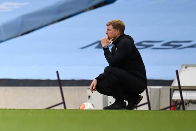Eddie Howe left Bournemouth in August. Picture: SNS