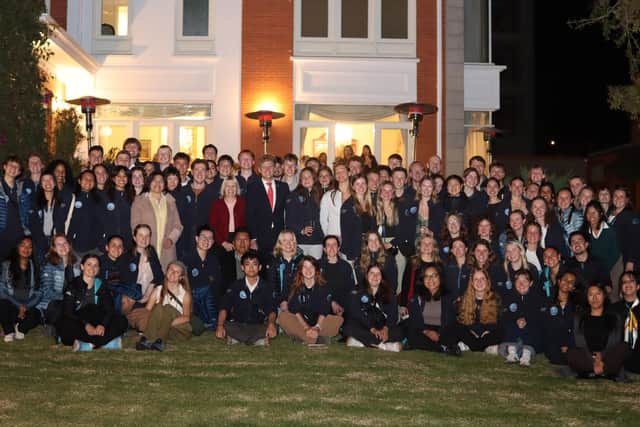APEX 7 team with members of the British Embassy Team in La Paz