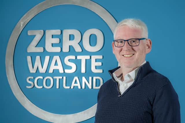 Ciaran McGuigan, chief executive of Zero Waste Scotland. Picture by Peter Devlin