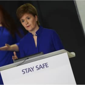 Nicola Sturgeon has not provided sufficient evidence in support of the Covid restrictions on the hospitality sector, says Richard Leonard (Picture: Scottish Government)