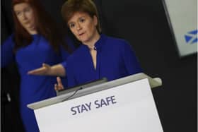 Nicola Sturgeon has not provided sufficient evidence in support of the Covid restrictions on the hospitality sector, says Richard Leonard (Picture: Scottish Government)
