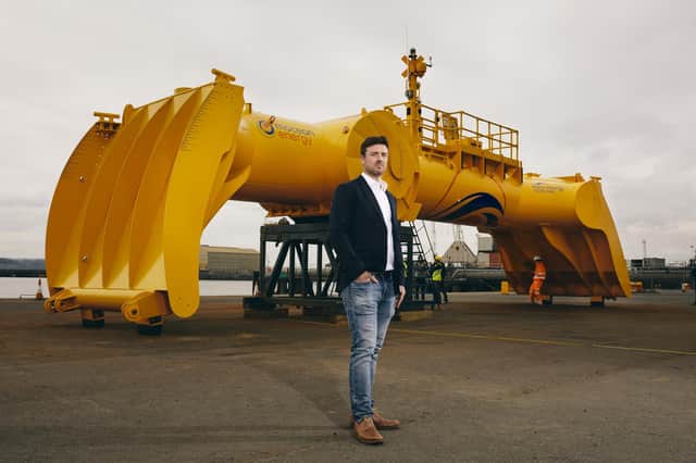 Cameron McNatt, co-founder and MD of Mocean, who brands the firm's latest funding a 'major milestone'. Picture: Peter Dibdin.