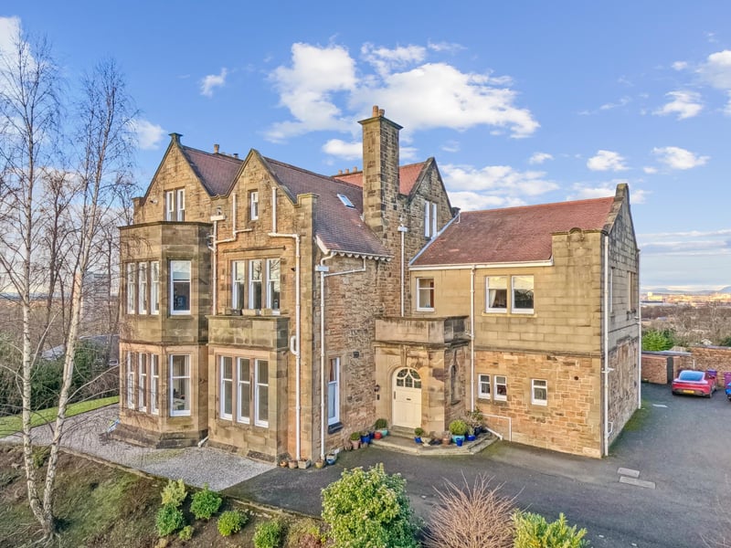 What is it? A fantastic first-floor three-bedroom flat within a converted landmark building at the head of The Avenues in West Pollokshields.