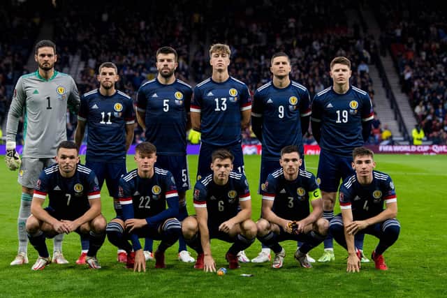 Nisbet's only start for Scotland came in a 1-0 World Cup qualifying win against Moldova