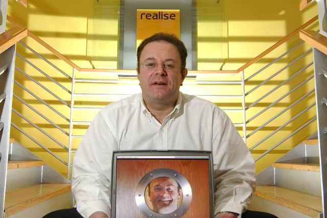 Cyberia Edinburgh founder Gavin Nicholson went on to experience great success at the helm of Capital-based E-business firm Realise.