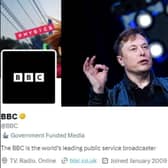The BBC have contacted Musk over the label.