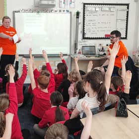 41 Amazon employees visited the schools to share their wisdom