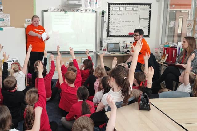 41 Amazon employees visited the schools to share their wisdom