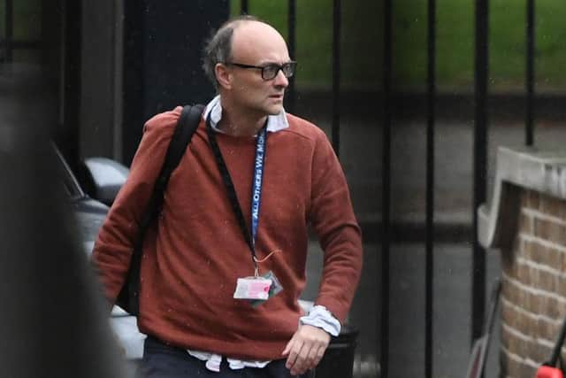 It comes after the Downing Street adviser supposedly self-isolated for two weeks with his wife at their home in London after developing symptoms of coronavirus in late March.
(Photo by Chris J Ratcliffe/Getty Images)