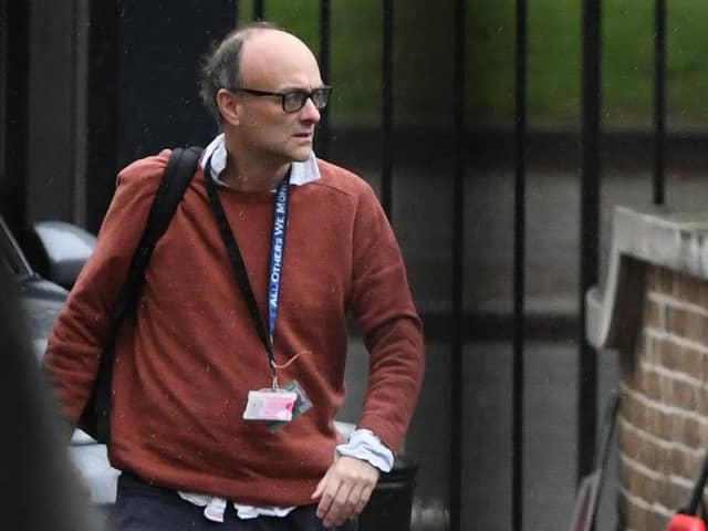 It comes after the Downing Street adviser supposedly self-isolated for two weeks with his wife at their home in London after developing symptoms of coronavirus in late March.
(Photo by Chris J Ratcliffe/Getty Images)