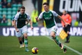Matthew Hoppe had a positive impact off the bench for Hibs. (Photo by Ross Parker / SNS Group)