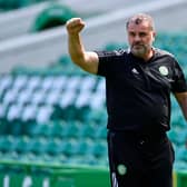 Celtic manager Ange Postecoglou has named his starting XI. Picture: SNS