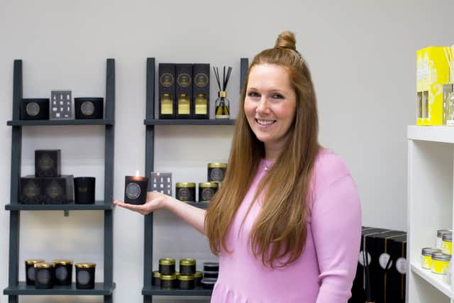 Stephanie Barnet, product development and marketing manager for Glasgow-based Shearer Candles.