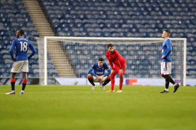 Rangers played out  2-2 draw with Benfica just weeks after the sides shared six goals in Lisbon
