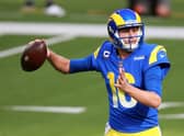 Jared Goff started off the season in spectacular form for the LA Rams but has struggled in recent weeks. Picture: Joe Scarnici/Getty Images