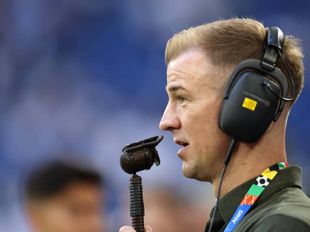 Recently retired Celtic goalkeeper Joe Hart was part of the BBC punditry team that covered Scotland's draw with Switzerland at Euro 2024. (Photo by Richard Pelham/Getty Images)