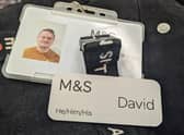 Marks and Spencer introduce optional pronoun name badges for staff. (Picture credit: David Parke/PA Wire)