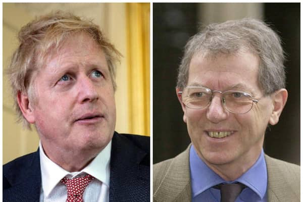 Sir David King (right) has responded to claims Boris Johnson missed five Cobra meetings in the run up to the coronavirus outbreak.