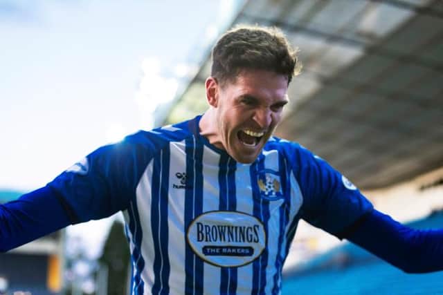 Kyle Lafferty scored 13 goals in a short stay at Kilmarnock. (Photo by Roddy Scott / SNS Group)