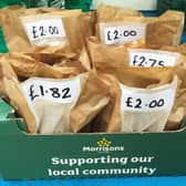 Morrisons' 'Pick-up packs' will help stock food banks with things they need.