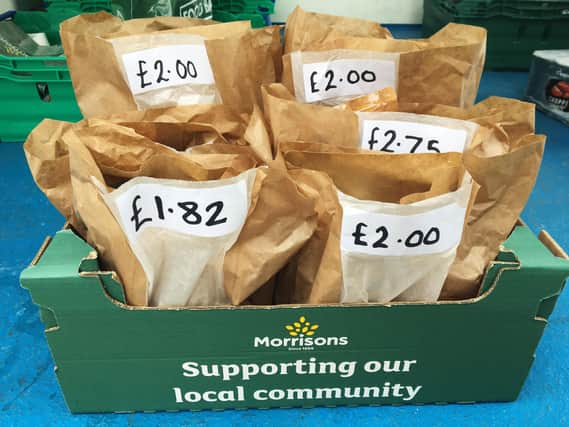 Morrisons' 'Pick-up packs' will help stock food banks with things they need.