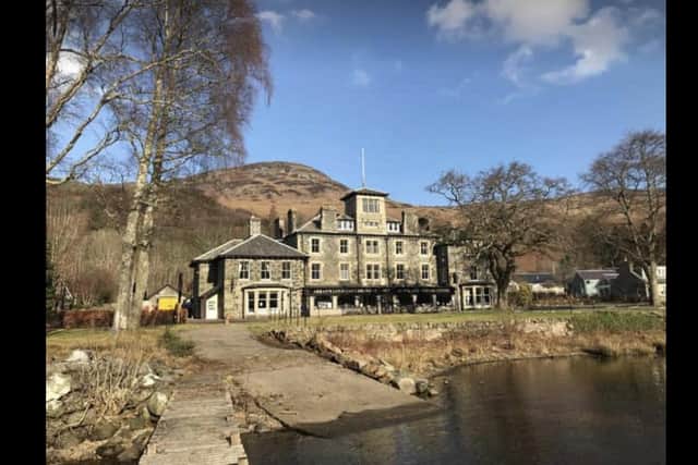 The Loch Earn Brewery and Hotel at St Fillans is set to be turned into serviced apartments. PIC: Contributed.