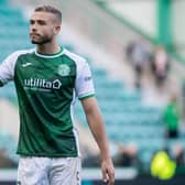 Hibs defender Ryan Porteous is wanted by English Championship side Blackburn Rovers. (Photo by Ross Parker / SNS Group)