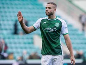Hibs defender Ryan Porteous is wanted by English Championship side Blackburn Rovers. (Photo by Ross Parker / SNS Group)