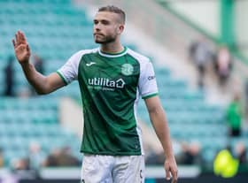 Hibs defender Ryan Porteous is wanted by English Championship side Blackburn Rovers. (Photo by Ross Parker / SNS Group)
