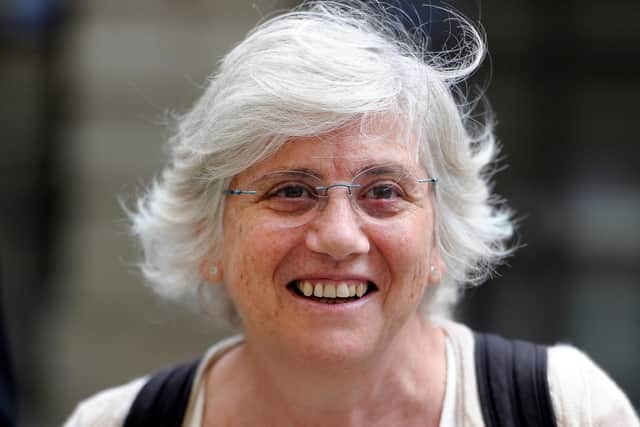 Former Catalan education minister Clara Ponsati. Picture: Neil Hanna/AFP via Getty Images