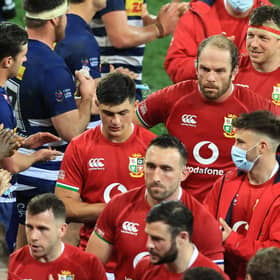 Alun Wyn Jones made his return from a dislocated shoulder as a second-half replacement as the British and Irish Lions defeated the Stormers.