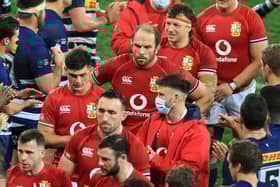Alun Wyn Jones made his return from a dislocated shoulder as a second-half replacement as the British and Irish Lions defeated the Stormers.