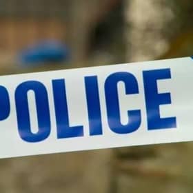 Police closed the road following the collision near the Forgan roundabout in Fife on Friday night that left a 14-year-old hospitalised with critical injuries. PIC. Contributed.