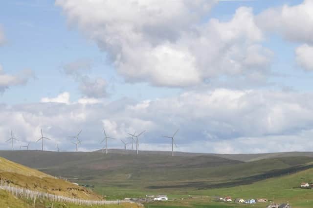 The construction of the Viking wind farm on Shetland is part of SSE's major investment programme to help the UK's green recovery from coronavirus.