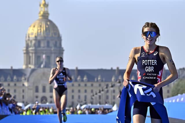 Beth Potter can book her spot at the Paris Olympics this weekend.