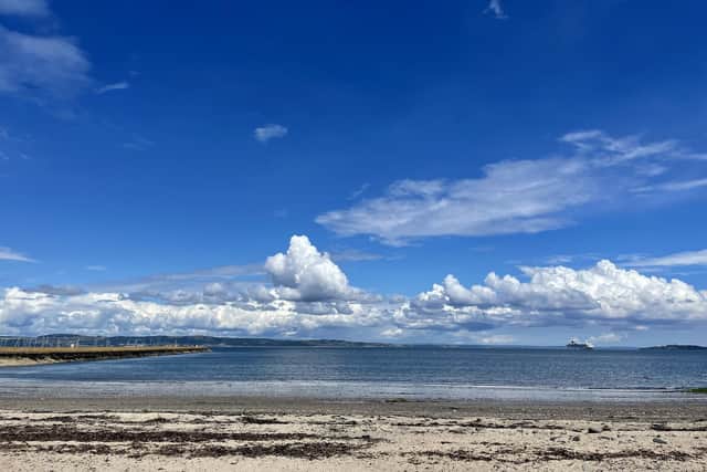 Wardie Bay, which lies just off Lower Granton Road, Edinburgh, has been designated bathing status by the Scottish Government (pic: Katharine Hay/The Scotsman)