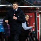 Steven Gerrard's Rangers side beat Dundee United 2-1 on his first visit to Tannadice  (Photo by Alan Harvey / SNS Group)