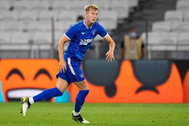 Rangers utility man Ross McCrorie. Picture: SNS